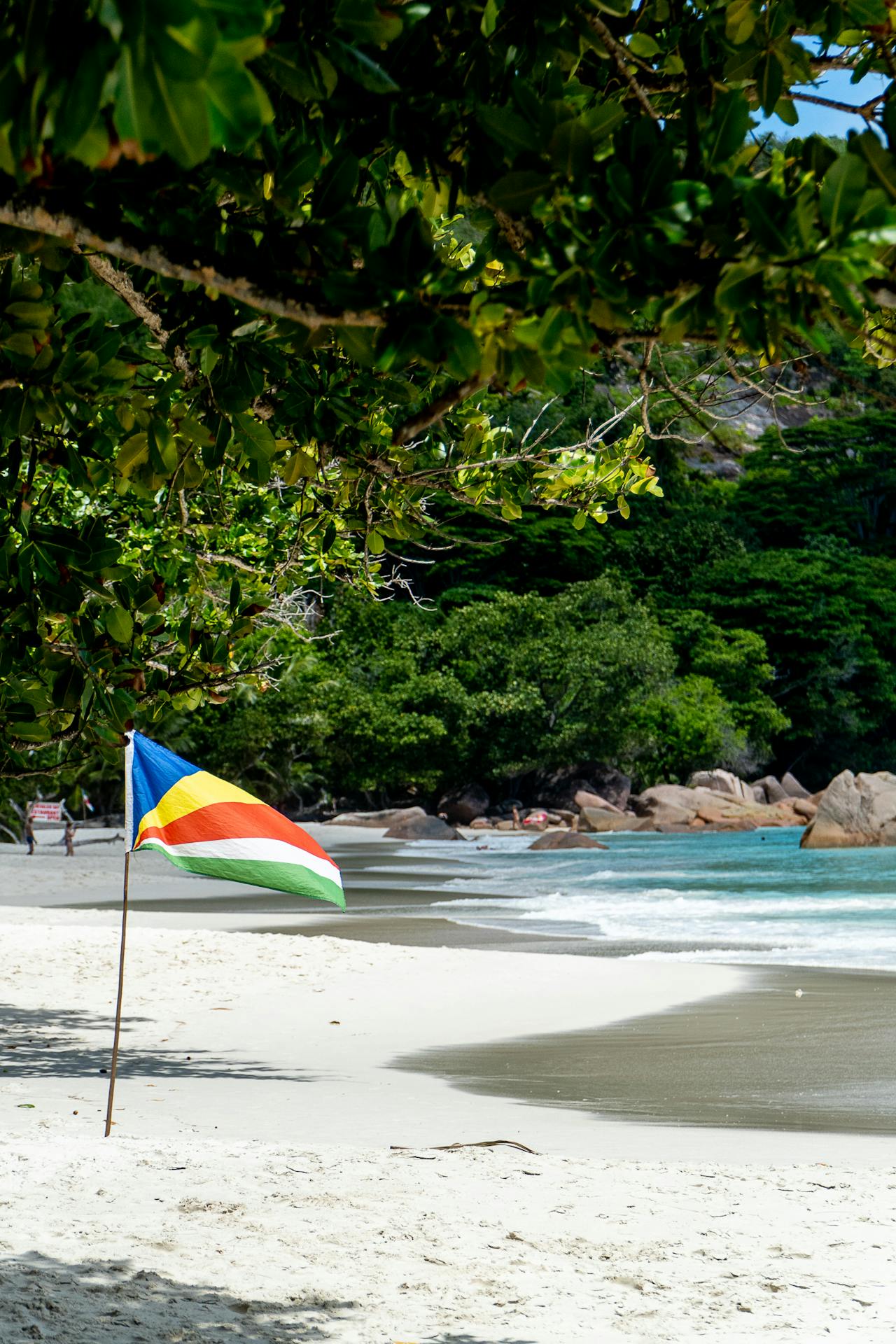 Strand auf den Seychellen