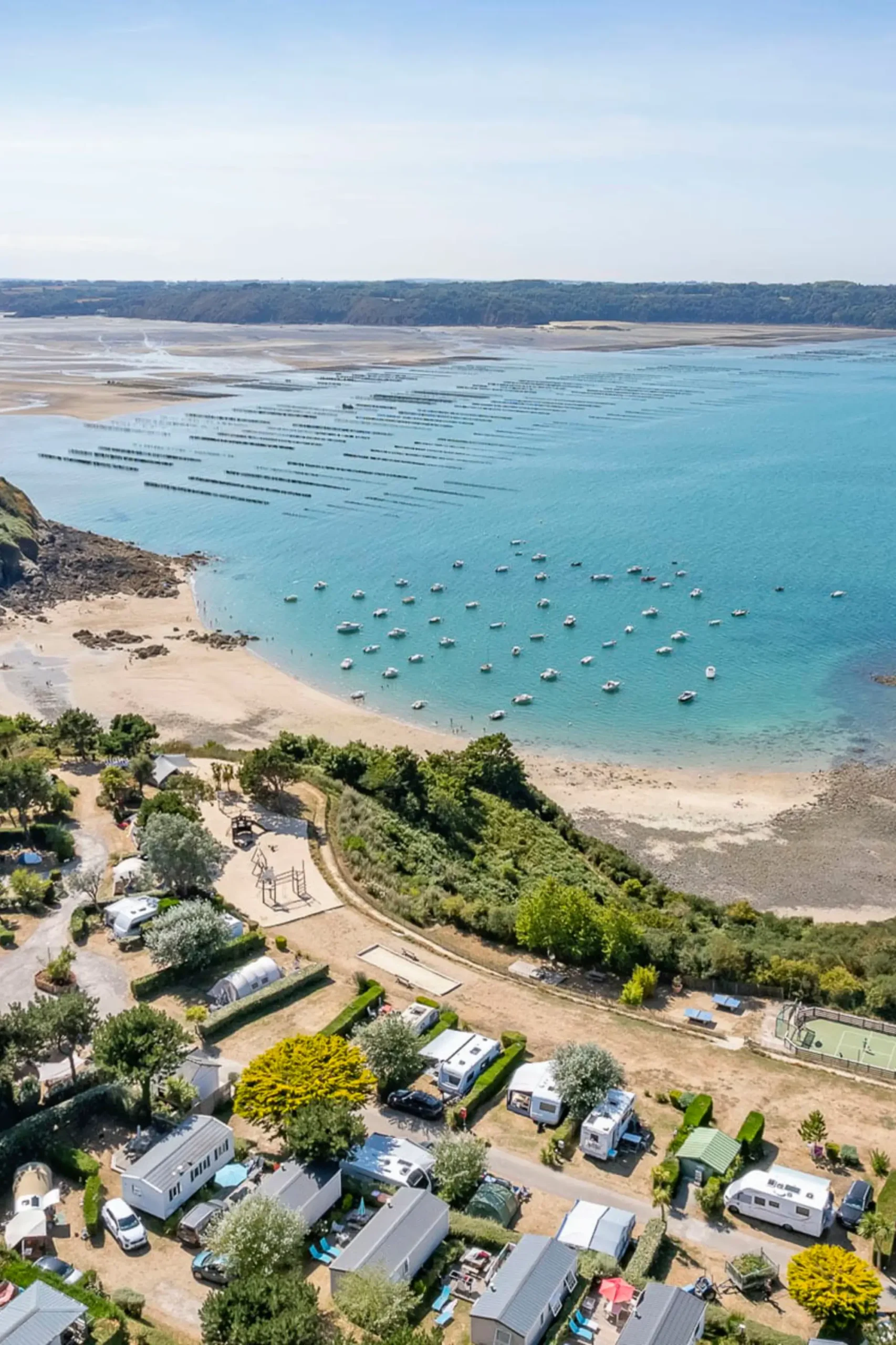 camping en haute saison